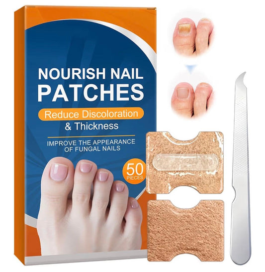 Parche anti-hongos de uñas de acción intensiva.  Recupera la confianza en tus pies con un tratamiento fácil, discreto y efectivo desde casa.,