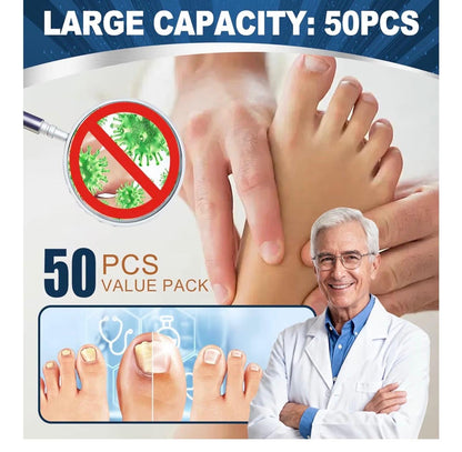 Parche anti-hongos de uñas de acción intensiva.  Recupera la confianza en tus pies con un tratamiento fácil, discreto y efectivo desde casa.,